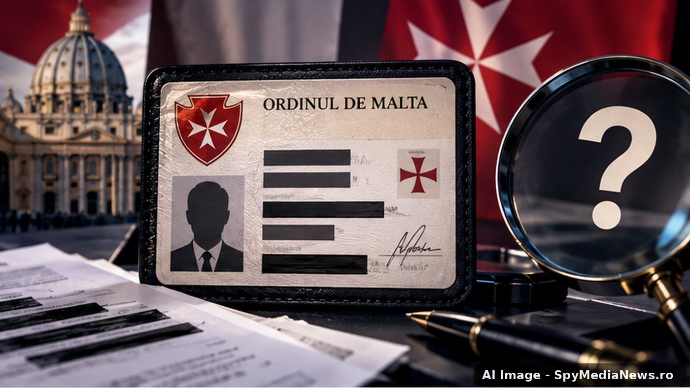 Concept editorial AI despre o presupusă legitimație cu titulatura Order of Malta